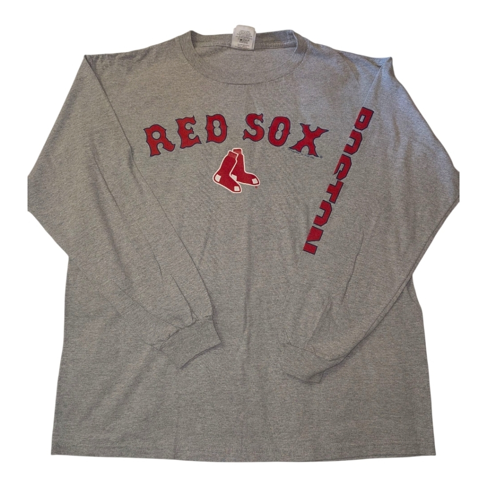 Vintage 2006 Boston Red Sox Long Sleeve Shirt CSA MLB Baseball T-shirt Unisex L